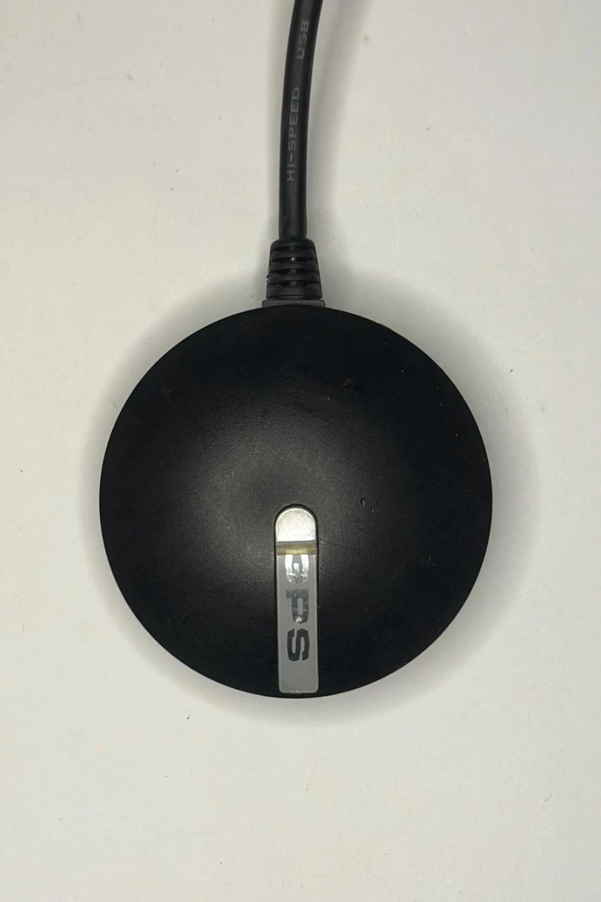 Zwarte magnetische GPS-antenne met kabel en mini dv-connector – photo 2